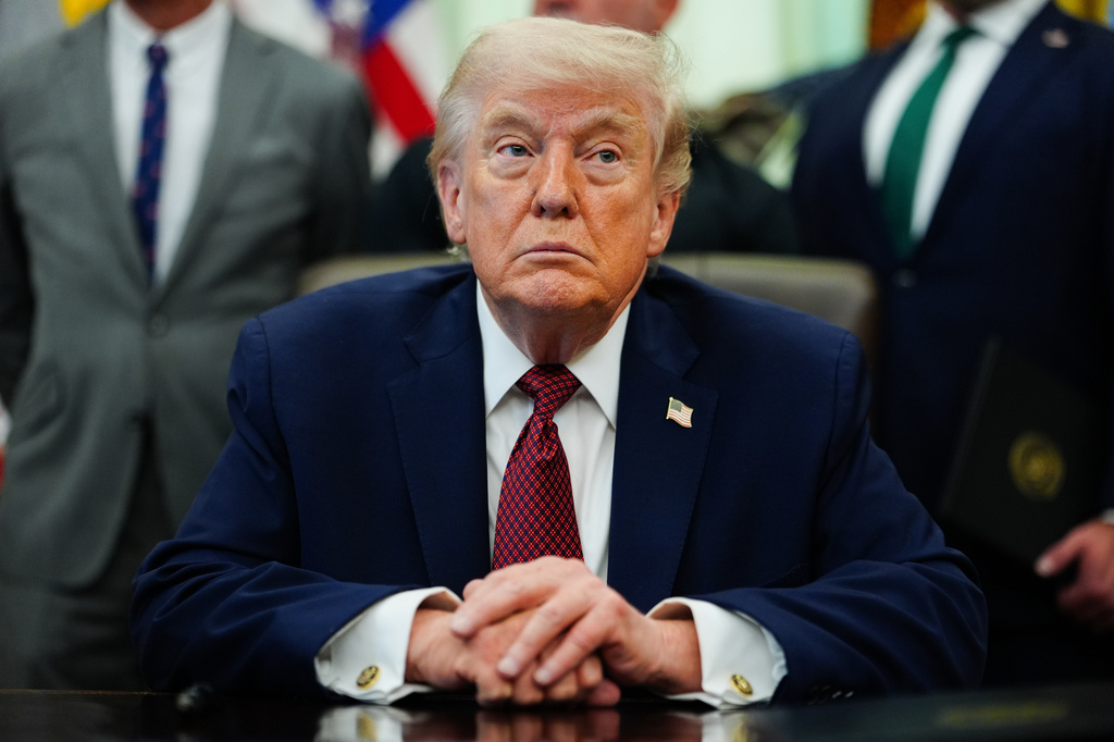 Trump's approval on economy falls in AP-NORC poll, showing new warning ...
