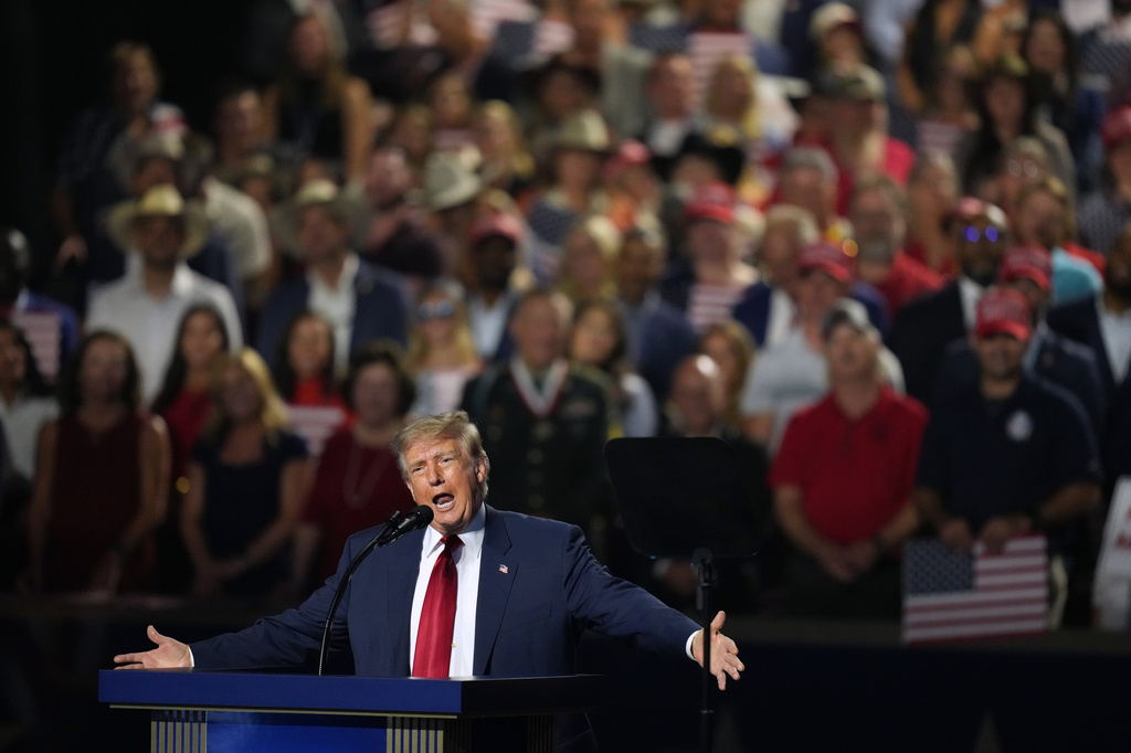 Trump grades his presidency an 'A+' amid party's midterm struggles