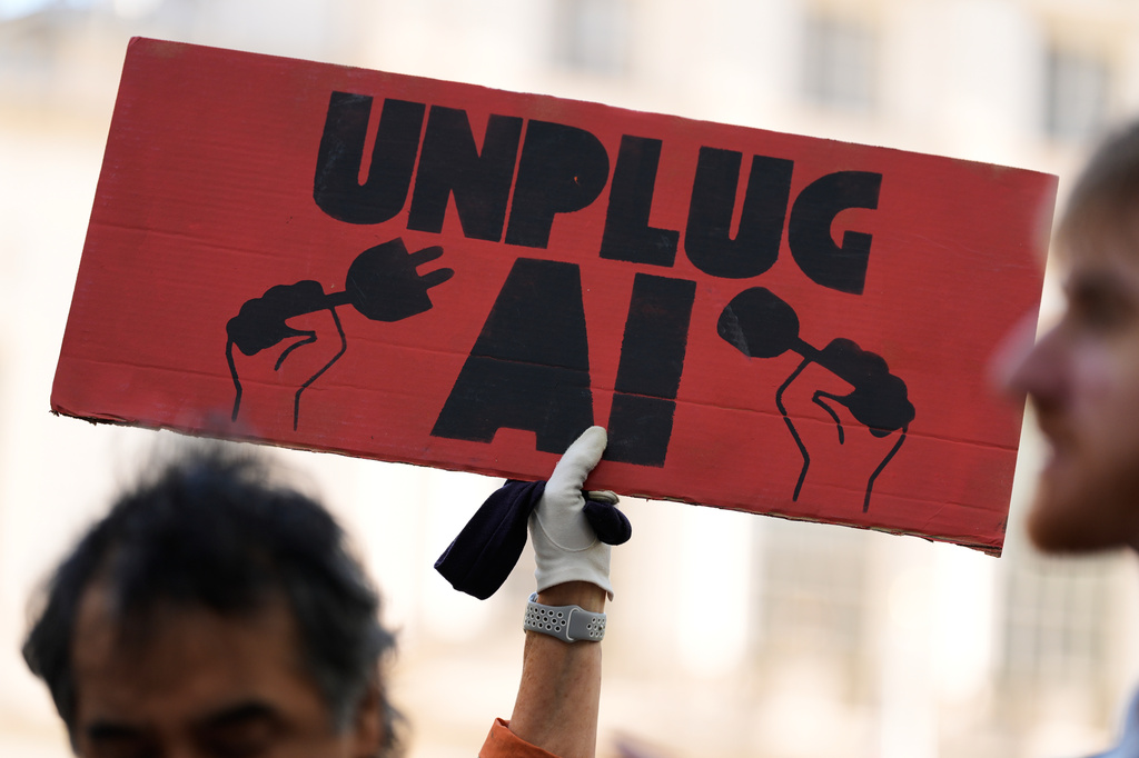 Most Americans think artificial intelligence is developing too fast, a ...
