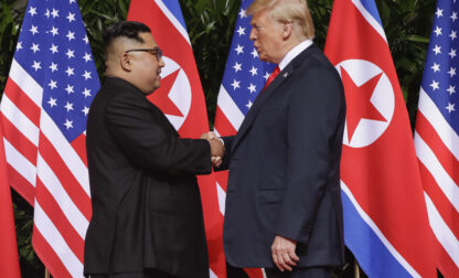 Donald Trump, Kim Jong Un