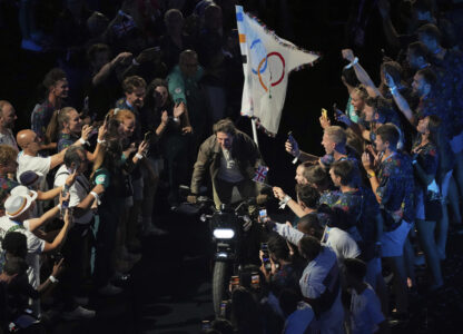 APTOPIX Paris Olympics Closing Ceremony