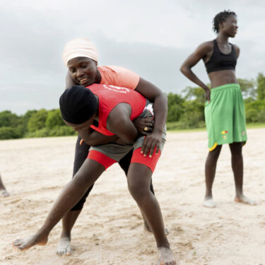 Senegal Female Wrestlers
