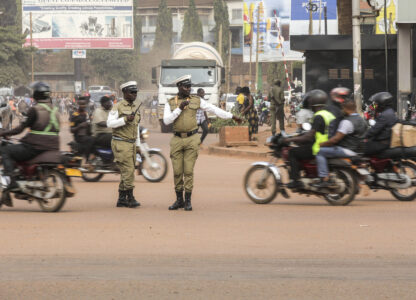 Uganda Motorcycle Taxis