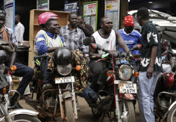 Uganda Motorcycle Taxis