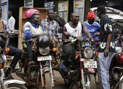 Uganda Motorcycle Taxis