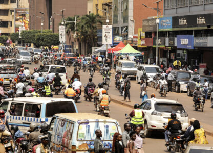 Uganda Motorcycle Taxis