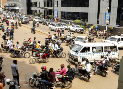 Uganda Motorcycle Taxis