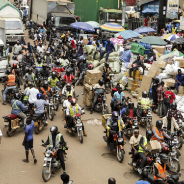 Uganda Motorcycle Taxis