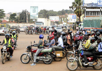 Uganda Motorcycle Taxis