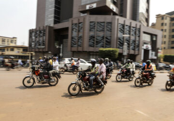 Uganda Motorcycle Taxis