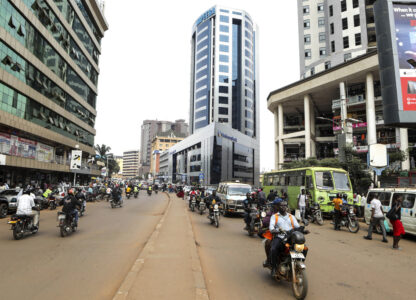 Uganda Motorcycle Taxis