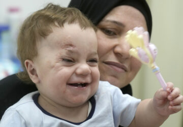 Baby Evacuated From Gaza