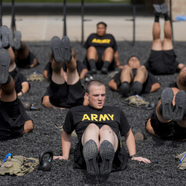 Military Recruiting Rebounds