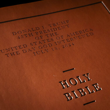 Election 2024 Trump Bibles China