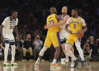 Timberwolves Lakers Basketball