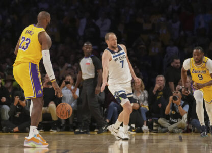 Timberwolves Lakers Basketball
