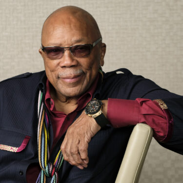 FILE - Music producer Quincy Jones poses for a portrait to promote his documentary 