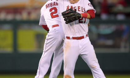 Erick Aybar, Mike Trout