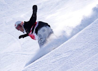 APTOPIX Beijing Olympics Snowboarding