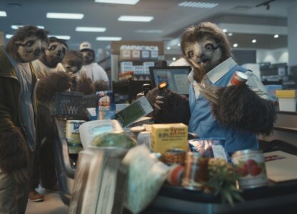 This image provided by Coors Light shows the Coors Light 2025 Super Bowl NFL football spot. (Coors Light via AP)