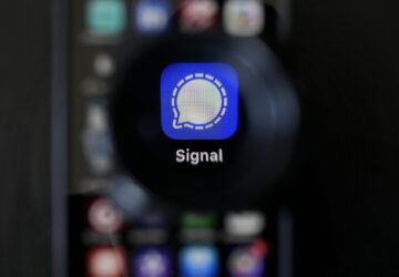 The Signal app is shown on a mobile phone in San Francisco, March 18, 2025. (AP Photo/Jeff Chiu)