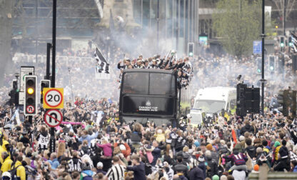 Britain Soccer Carabao Cup Parade