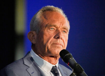 Health and Human Services Secretary Robert F. Kennedy Jr. speaks during an event announcing proposed changes to SNAP and food dye legislation, Friday, March 28, 2025, in Martinsburg, W. Va. (AP Photo/Stephanie Scarbrough)