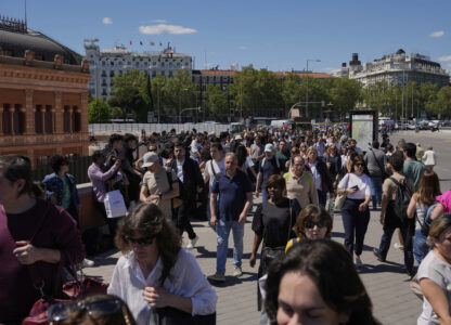 Spain Power Outage