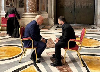 APTOPIX Trump Vatican Pope