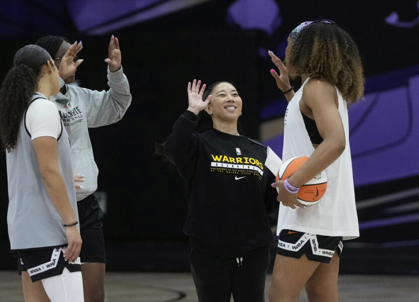Natalie Nakase Is 1st Asian American WNBA Head Coach And Unfazed By Valkyries Nakase Basketball 832x600 F50 50