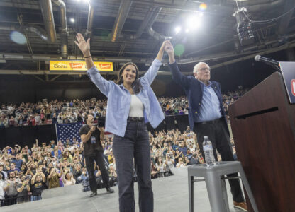 AOC Bernie Sanders