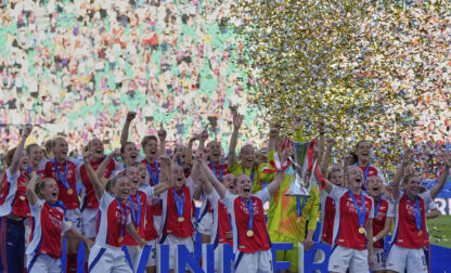 APTOPIX Portugal Soccer Women’s Champions League Final