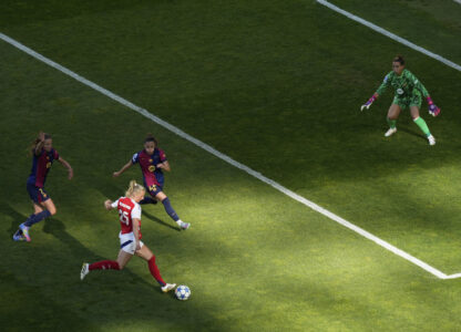 APTOPIX Portugal Soccer Women’s Champions League Final