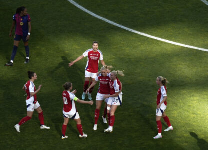 APTOPIX Portugal Soccer Women’s Champions League Final