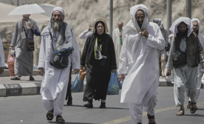 APTOPIX Saudi Arabia Hajj