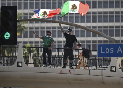 Immigration Protests Los Angeles