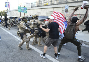 Immigration Protests Los Angeles
