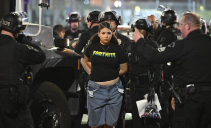 Immigration Protests Los Angeles