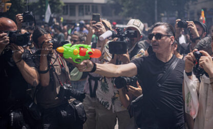 Spain Overtourism Water Guns