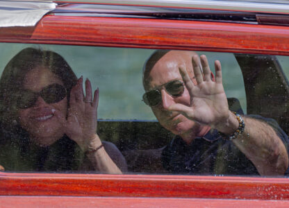 APTOPIX Italy Venice Bezos Wedding