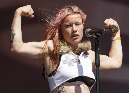Britain Glastonbury Music Festival Day 3