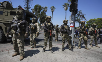 APTOPIX Immigration Raids Los Angeles