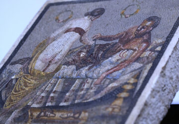 Italy Pompeii Mosaic