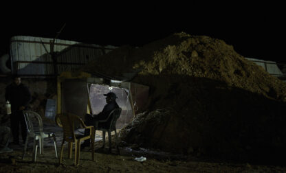 Mideast Wars Homemade Bomb Shelters