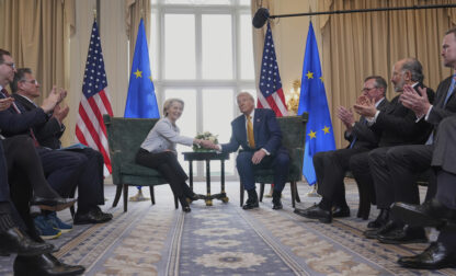 APTOPIX Trump Scotland