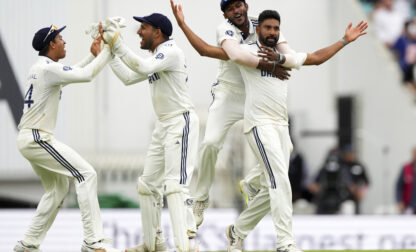 APTOPIX England India Cricket