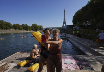France Seine Swimming