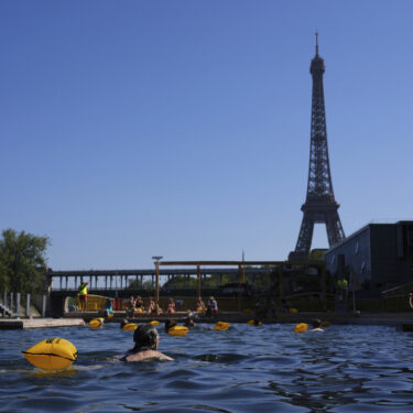 France Seine Swimming