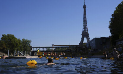 France Seine Swimming