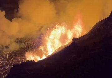 Hawaii Kilauea Volcano
